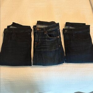 3 pairs J Brand Skinny Jeans Size 24